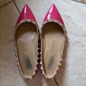 Valentino rockstud flats